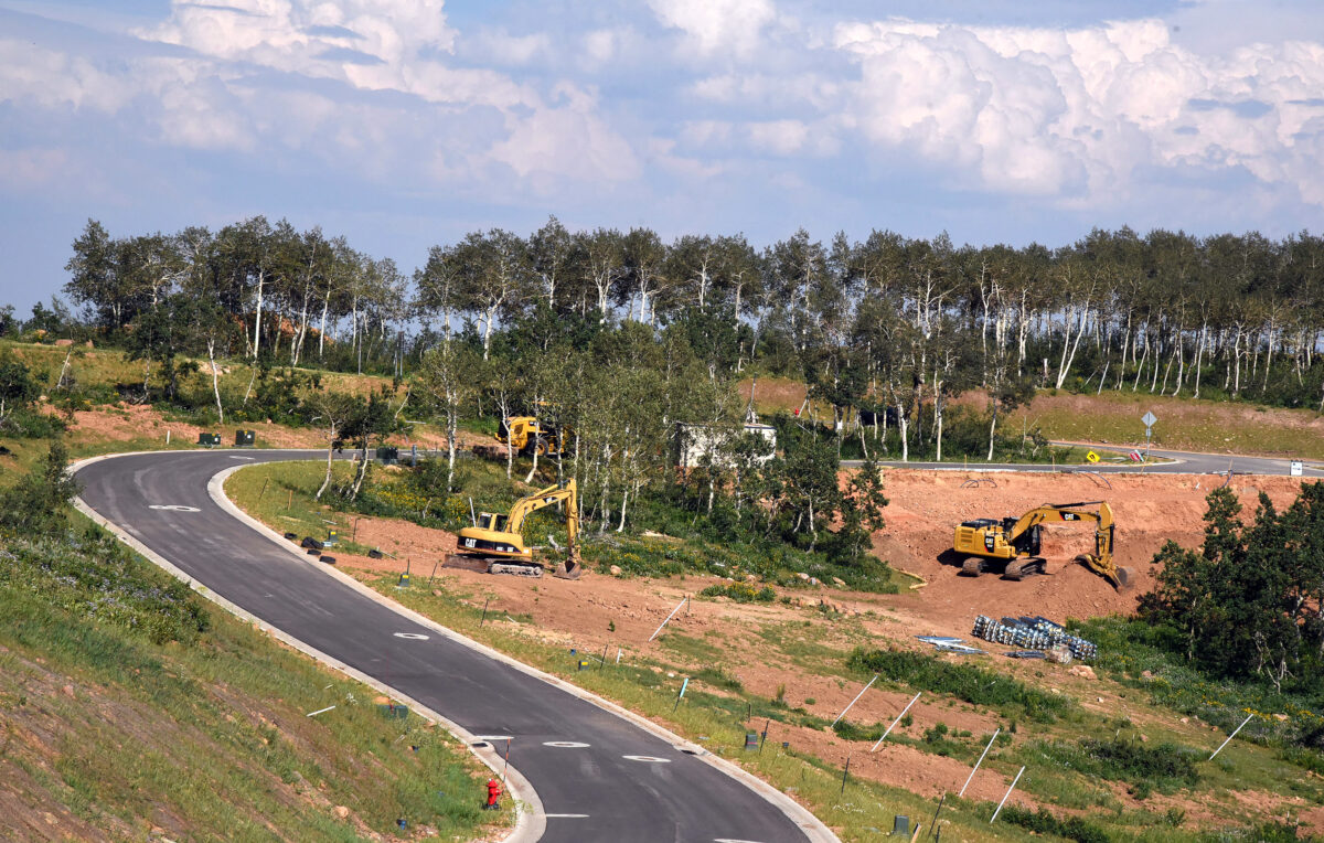 Summit home construction, large and small, is under way on Powder